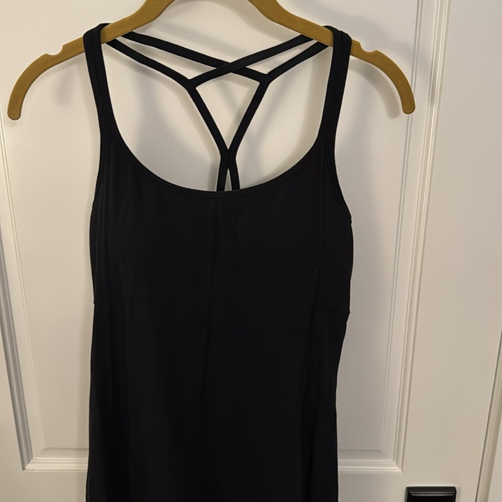 Athleta Black Strappy Tank Top